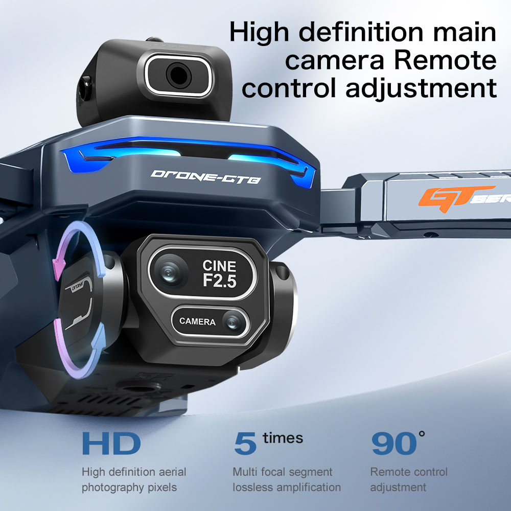 NEW GT8 HD RC Drone 4K Profess - đánh giá và giá Fpv Brushless Rc Drone 4K