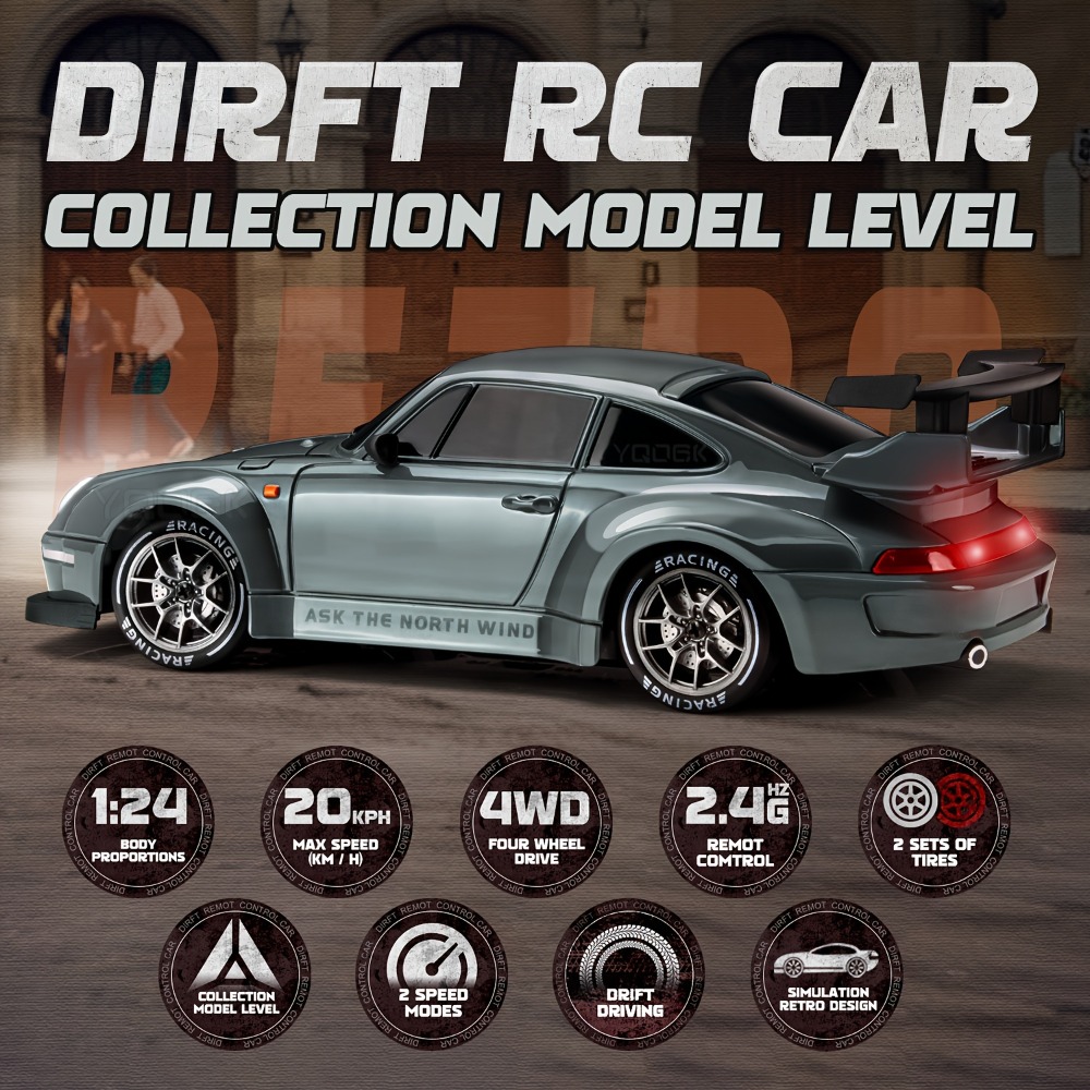2.4G Remote Control RC Drift R - đánh giá và giá Rc Drift Car 1 24 Scale 4Wd