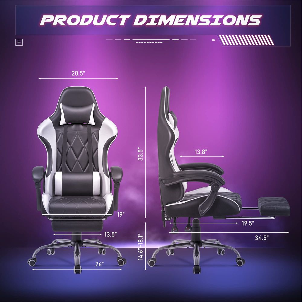 Gaming Chair, Computer Chair w - đánh giá và giá Video Games