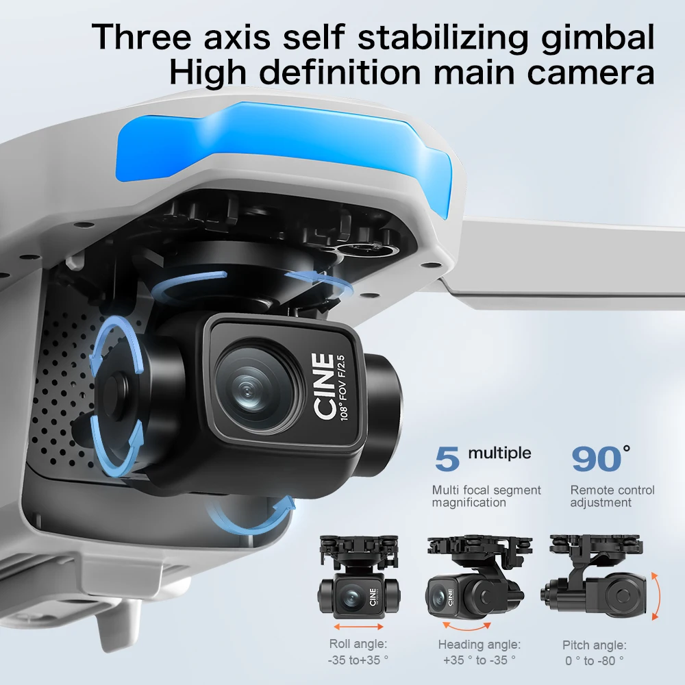 Original S-X1 GPS Drone 8K HD  - đánh giá và giá Fpv Brushless Rc Drone 4K