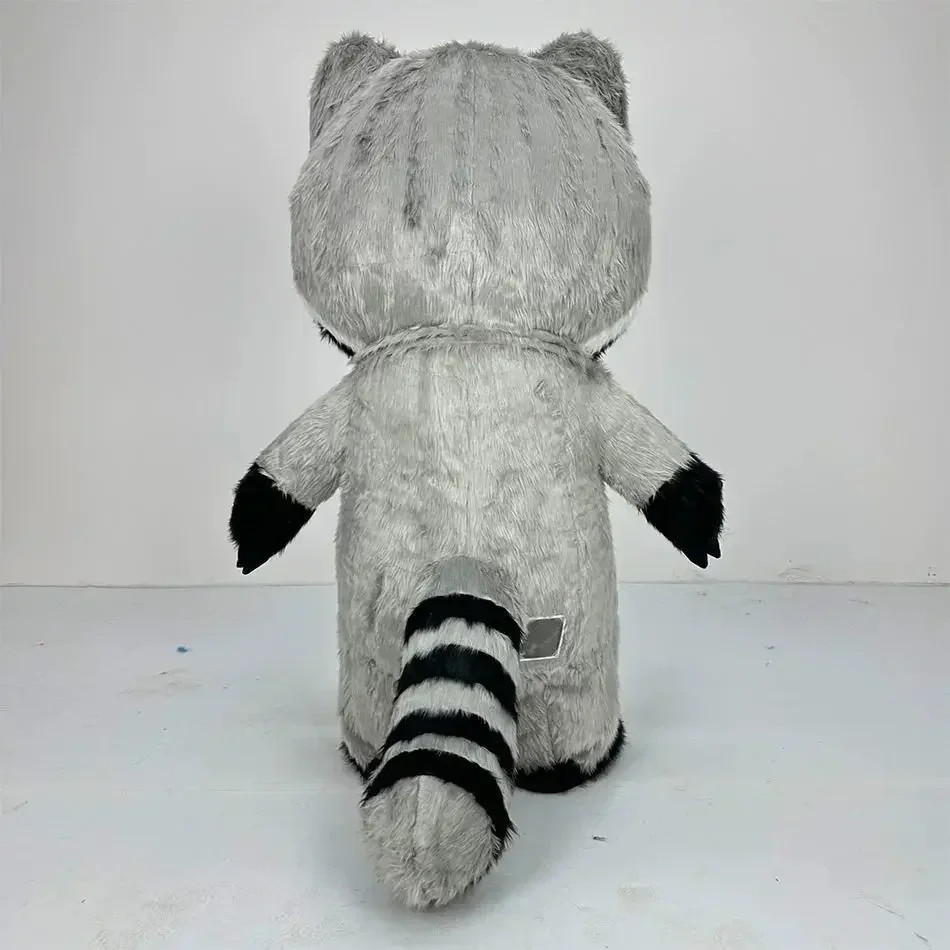 Grey Plush Inflatable Raccoon  - đánh giá và giá Dolls