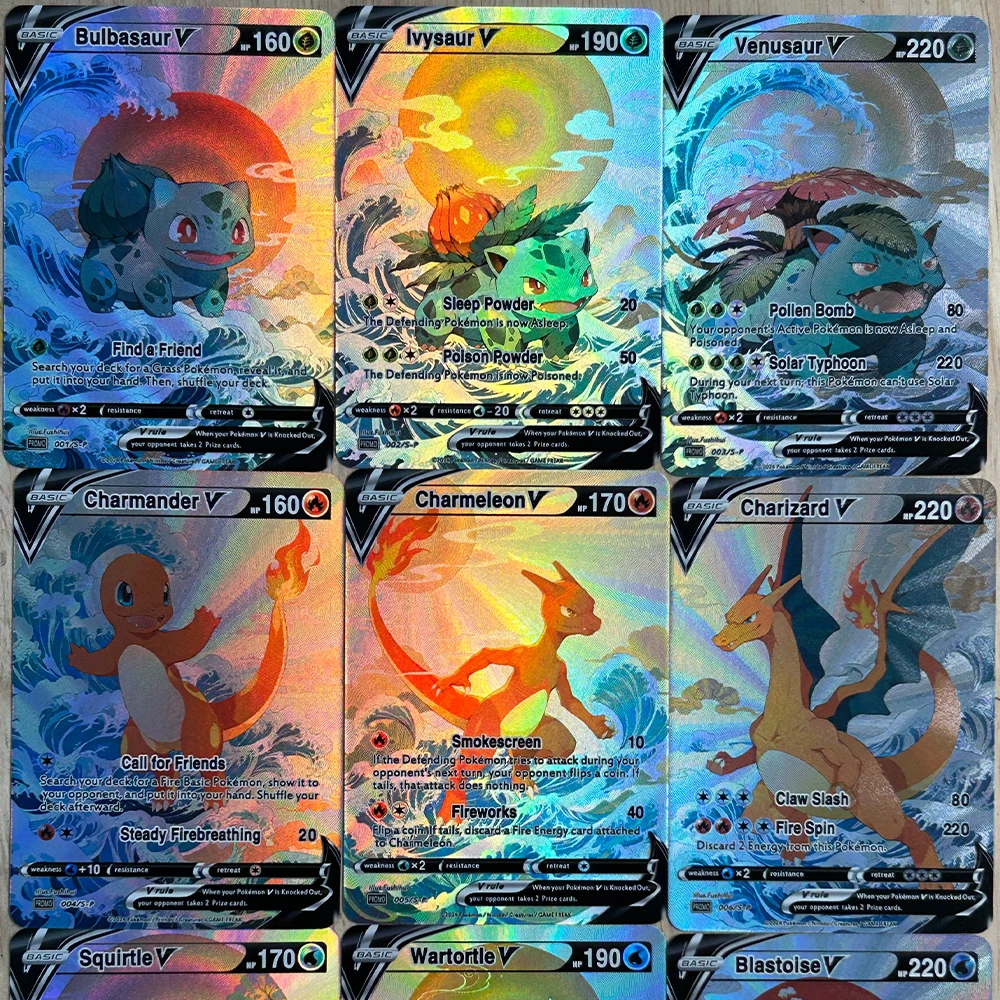 9Pcs/set DIY Anime PTCG Collec - đánh giá và giá Board Games