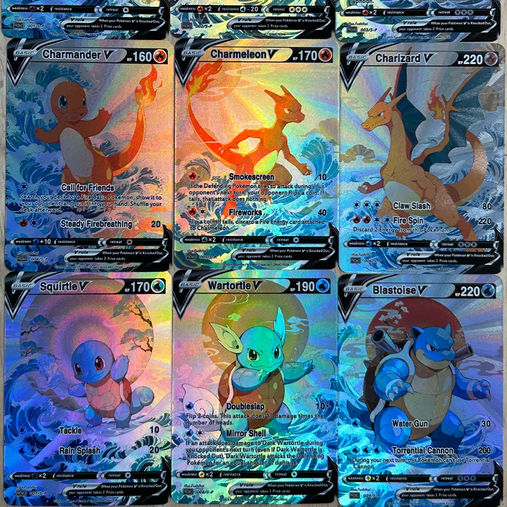 9Pcs/set DIY Anime PTCG Collec - đánh giá và giá Board Games
