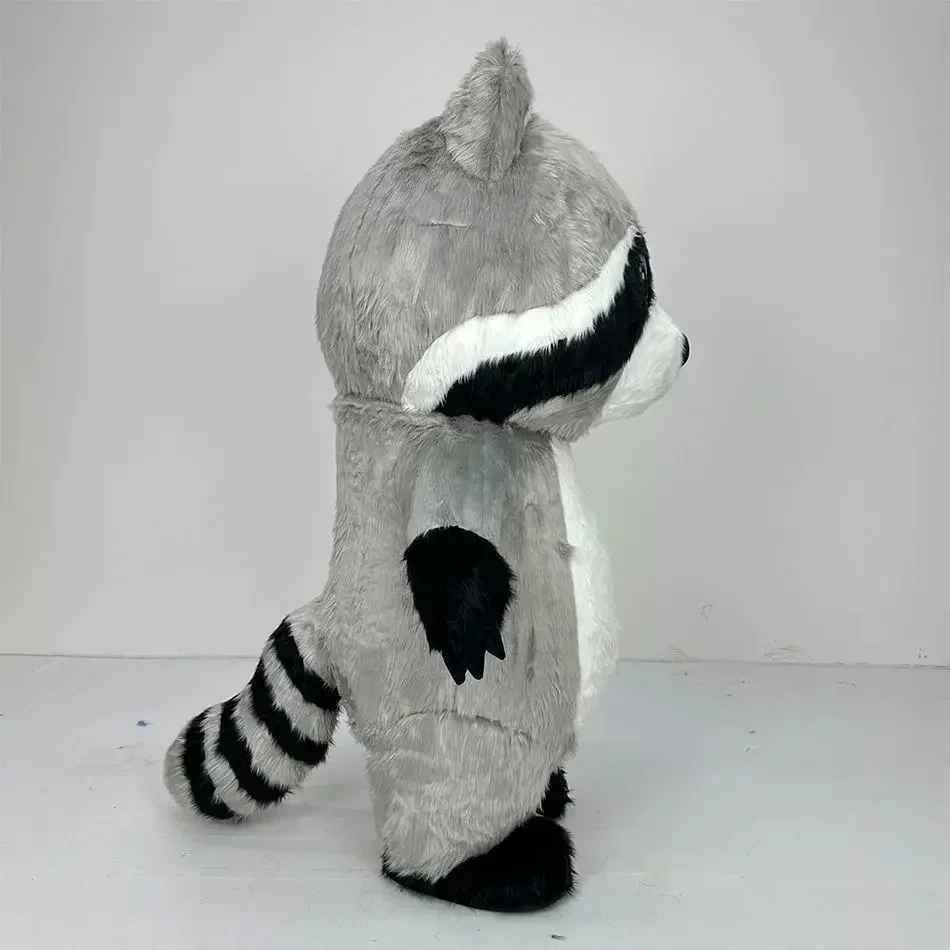 Grey Plush Inflatable Raccoon  - đánh giá và giá Dolls